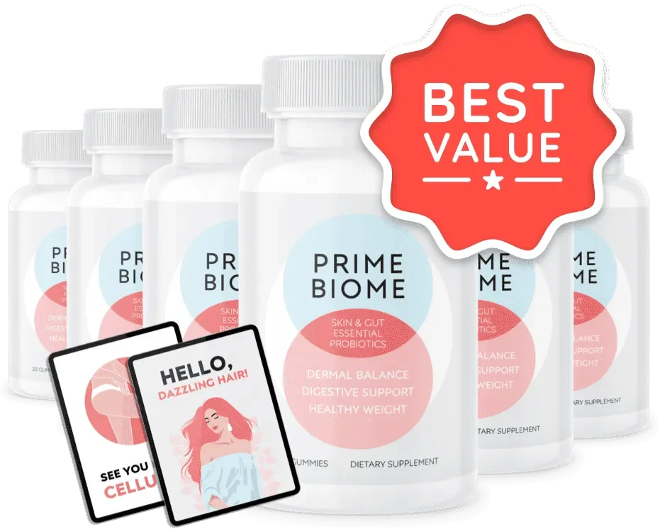 PrimeBiome 6 Bottles